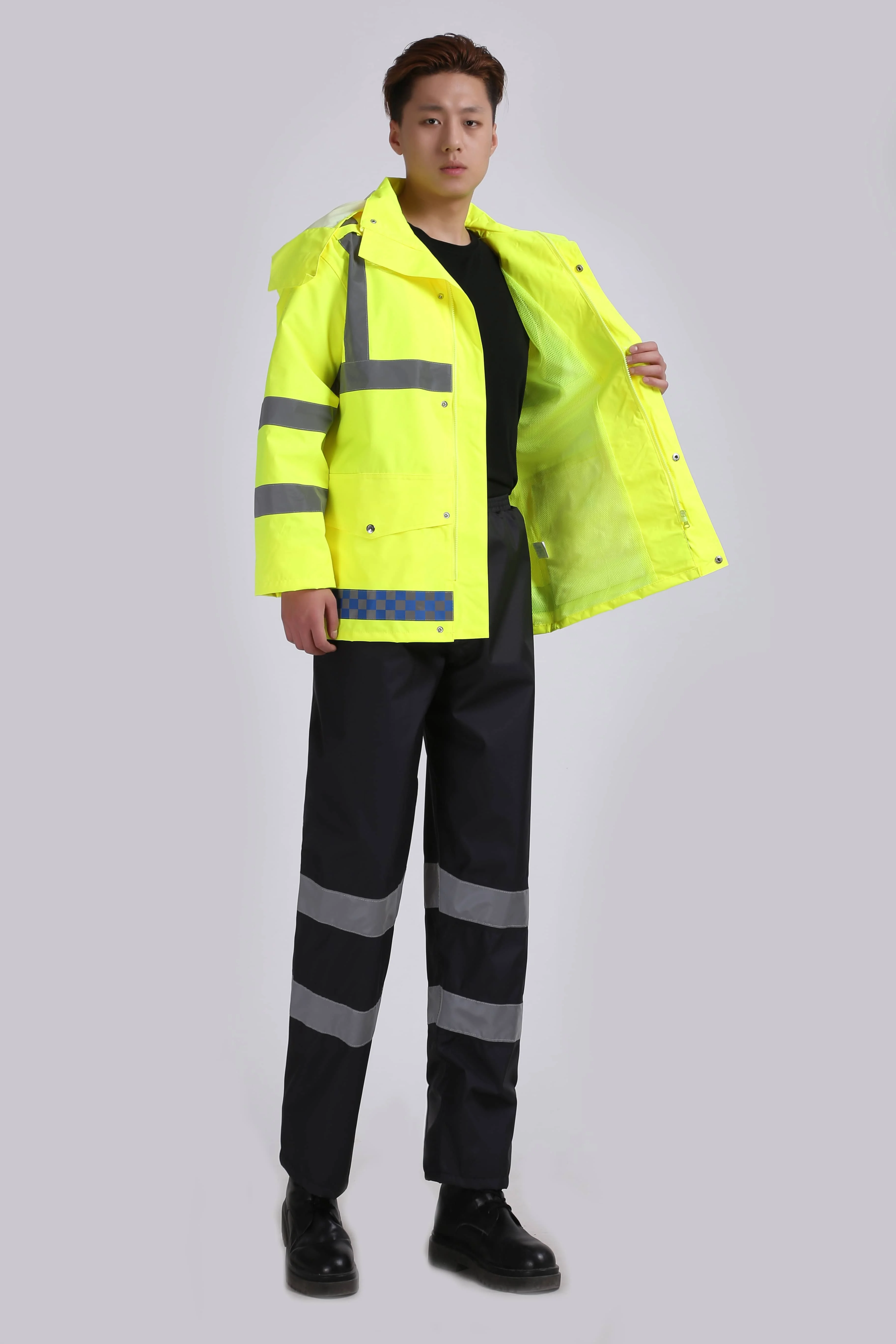 Knitting Pu Rainwear Waterproof 