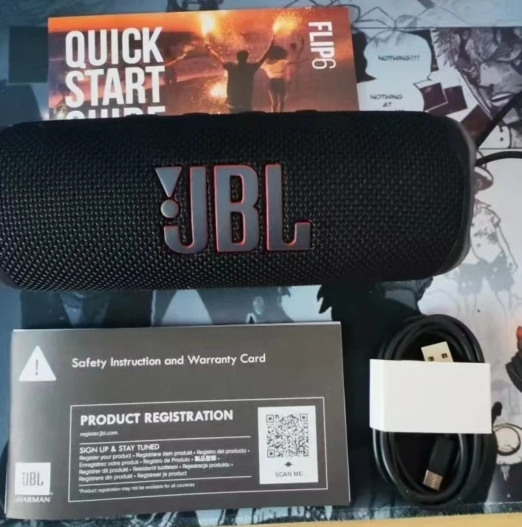 Custodia Rigida EVA Per Altoparlante JBL Flip 7 / Flip 6 – Antigraffio, Con Maniglia E Scomparti Interni (Grigia)