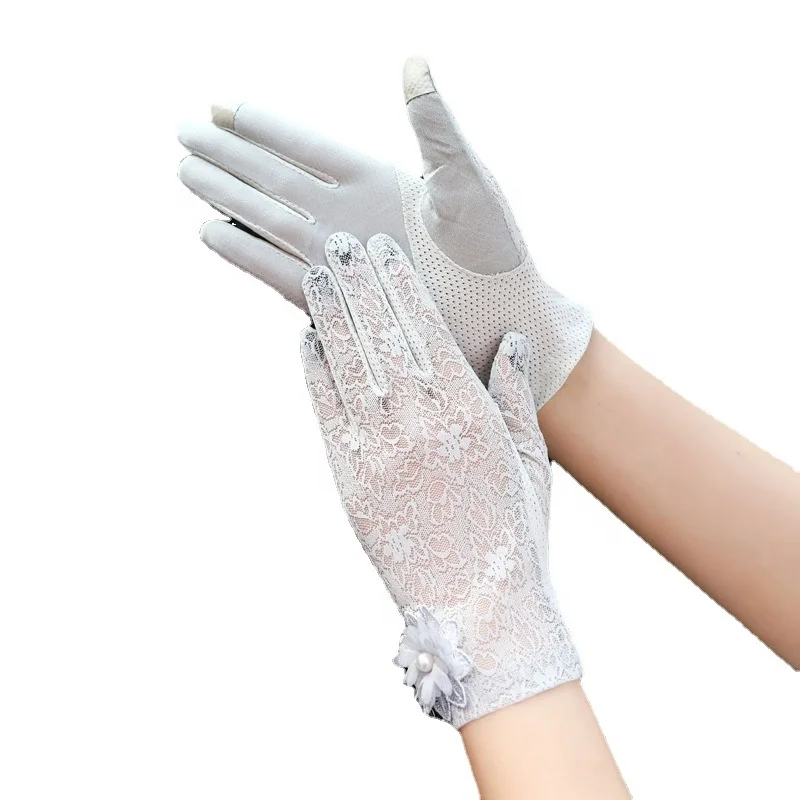 Wholesale Lace Touchscreen Outdoor Full Finger Riding Ladies Summer Uv  Protection Gloves - Buy Sun Protection Gloves,Uv Protection Gloves,Driving  Gloves Product on Alibaba.com