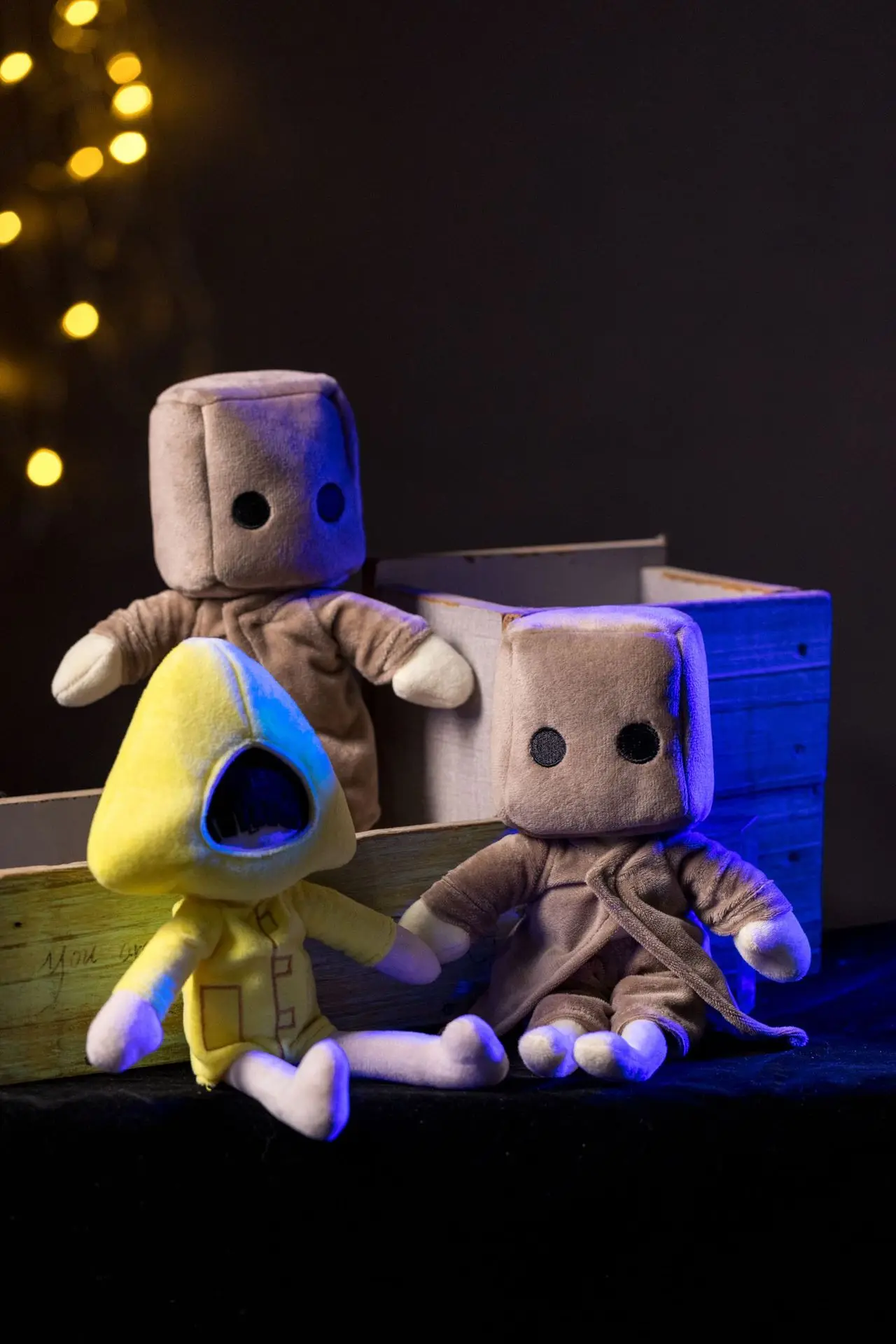 30cm new anime little nightmares plush toy adventu