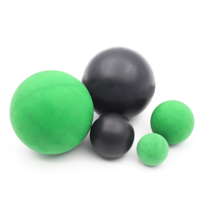 OEM Customized Colorful Silicone Balls for Sealing Industrial Usage VMQ Rubber Balls for Machine