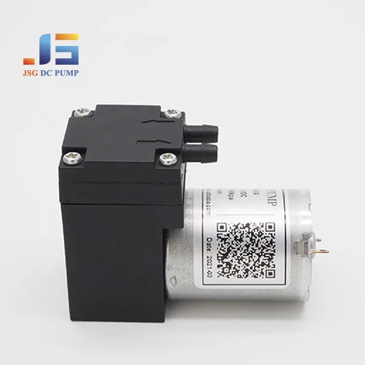 Piezoelectric 20Lpm Small Vacuum Tea Machine Pump Dc 24V Air Compressor
