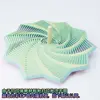 17.5cm rainbow spiral star