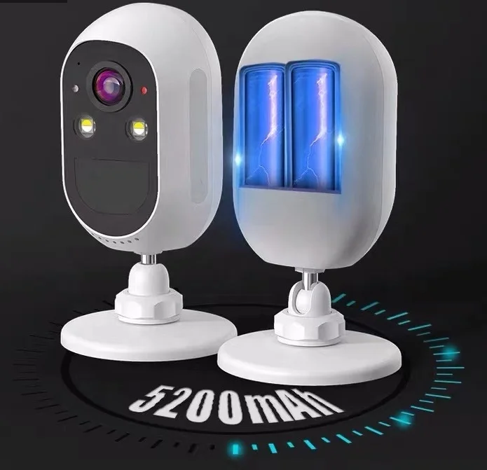 4MP Rechargeable Battery IP65 Outdoor Wireless WIFI Camera