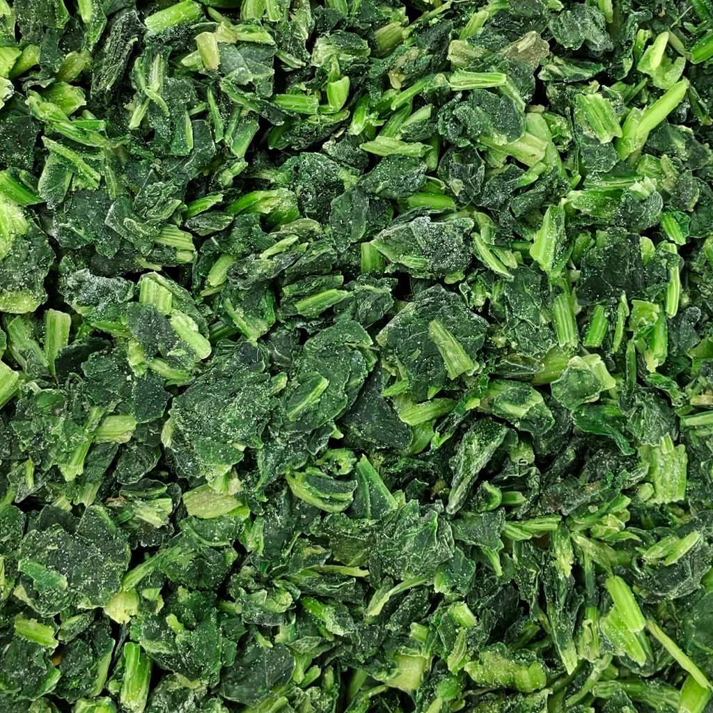 سعر الجملة خضار سبانخ مجمدة مقطعة على شكل مكعبات أو كرات طازجة ومقطوفة وحاصلة على شهادة حلال بسعر جيد