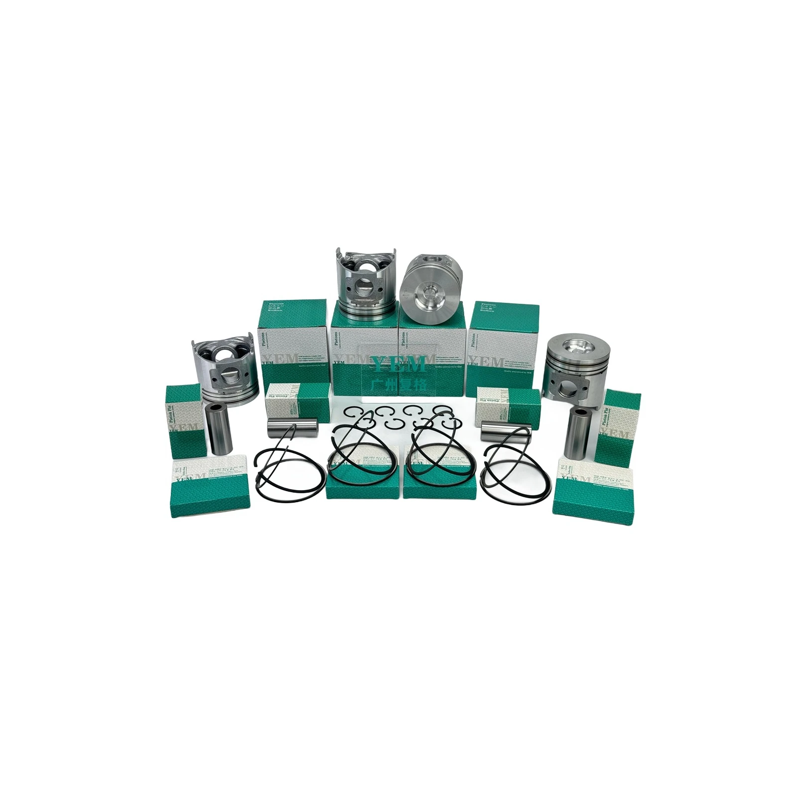 Mahlae Piston Piston Kit FD14 FD15 FD18 FD25 Repair Kit for Mitsubishi Industrial Machinery Spare Parts