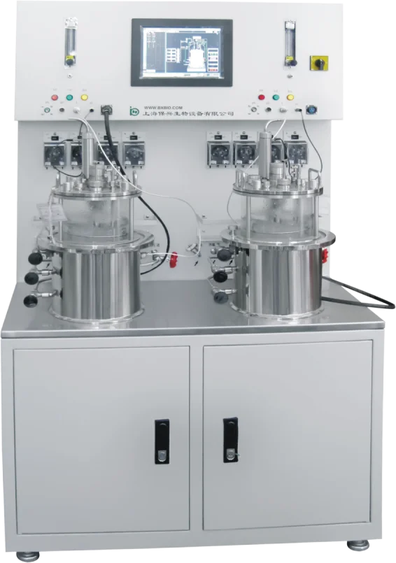 Lab Scale Fermentation Bioreactor Fermenting tank for Solid Phase and Semi-liquid Cultivator Benchtop Bioreactor Plant Cell