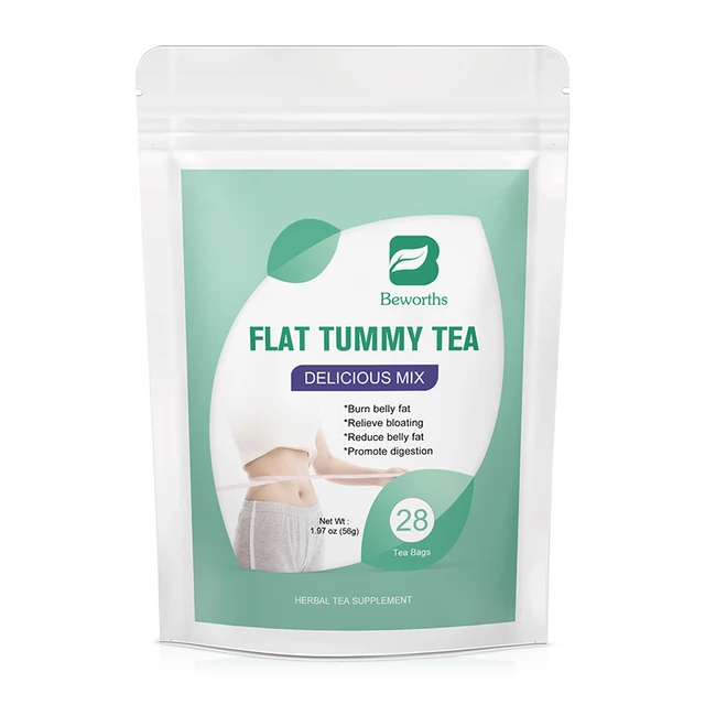 Private Label Flat Tummy Tea 28 Days Detox Slimming Tea Organic Herbal Belly Tea