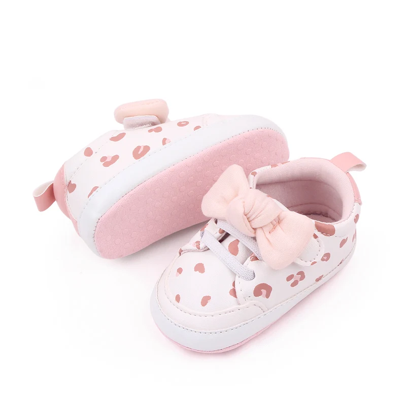 Hook&loop Soft PU Leather Baby Toddler Girl Shoes 2023 factory
