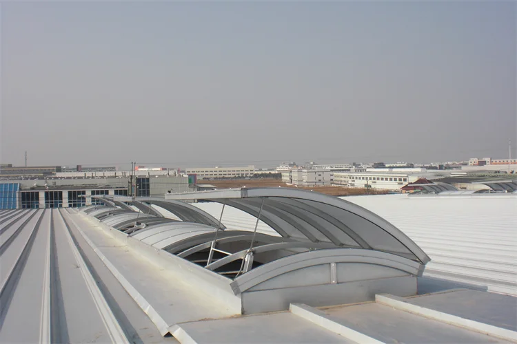 Roof Exhaust Fans, Aluminum, Skylight - detail 8