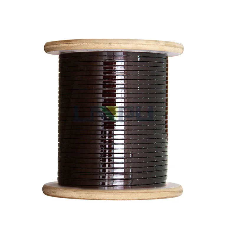 Сертификация UL, эмалированная квадратная алюминиевая обмоточная магнитная проволока, эмалированная плоская квадратная алюминиевая обмоточная проволока