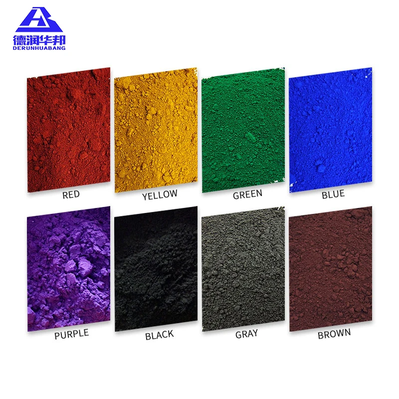 Huabang wholesale iron oxide pigment for plastic rubber textile industry ink industry