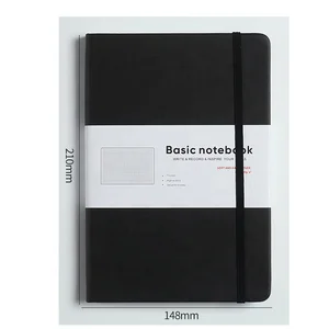 Free Sample Hot Selling Bulk Cheap Diary Custom Logo A5 Agenda 2026 PU Leather Hardcover Stationery Notebooks for Students