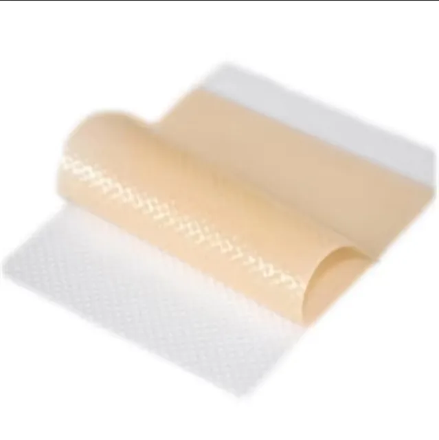 Sterile PU film waterproof transparent adhesive wound dressing sheet of rectangle adhesive dressing sheets of 2 sizes pack