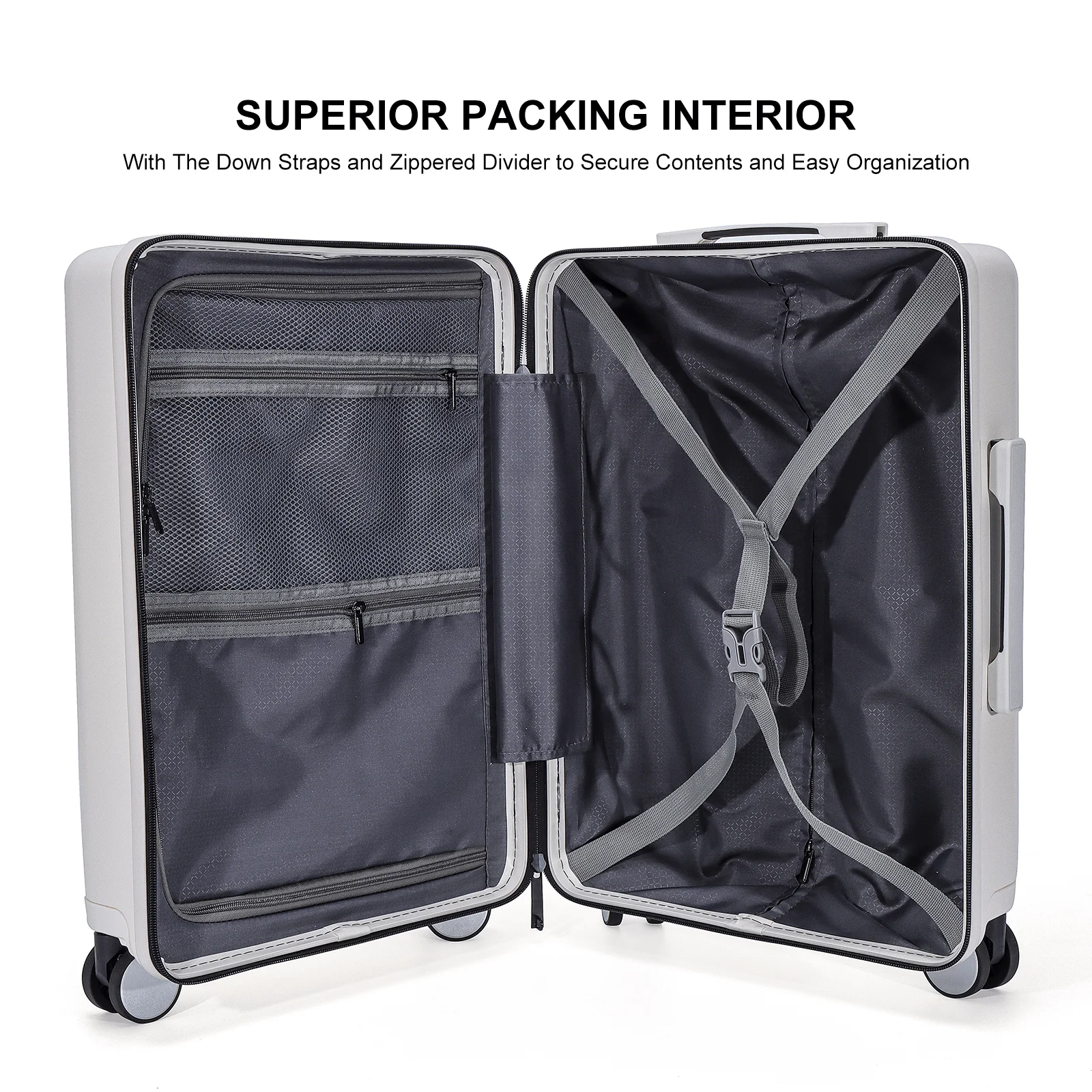 Exclusive Designer Hard Shell ABS PC Trolley Travel Suitcases Luggage 3 Pieces Koffer Sets