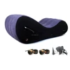 61003-D Manico Blu + Pompa Gonfiabile + Manette/Polsini per Piedi Blu
