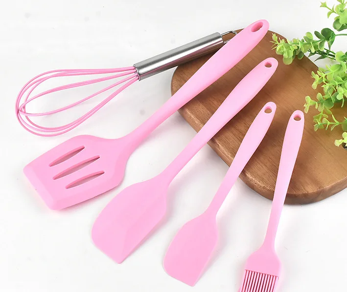 Buy Wholesale China New Style 6pcs Heat Resistant Dishwasher Safe Silicone  Cooking Kitchen Utensils Set & Heat Resistant Kitchen Utensils Set at USD  8.9