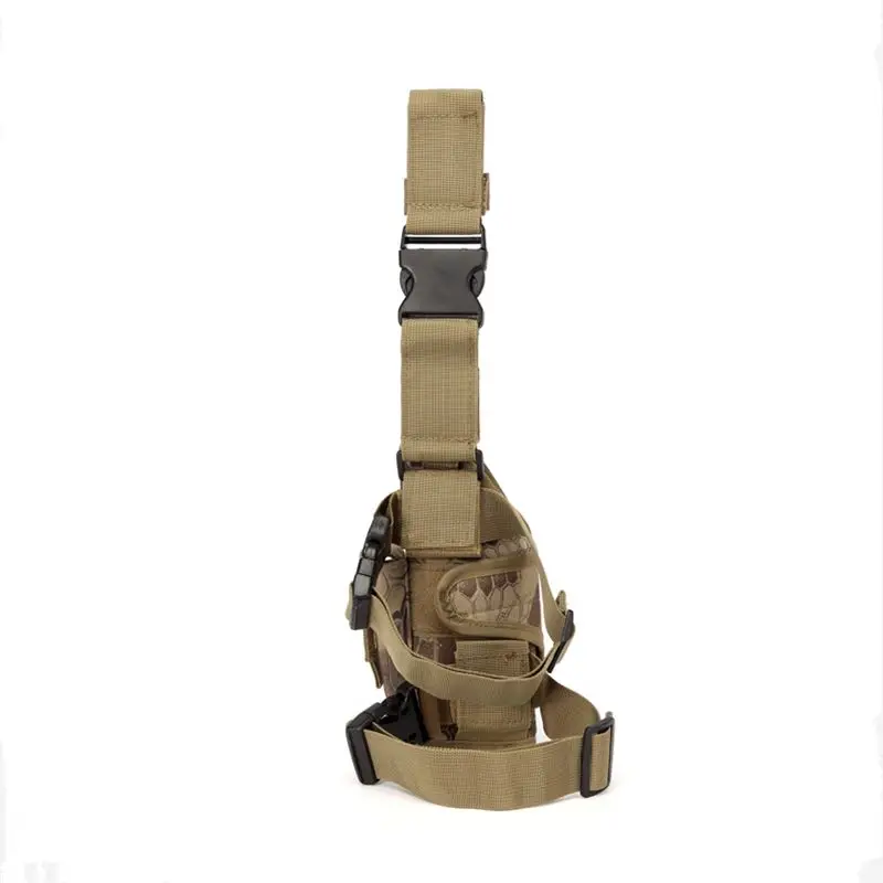 Tactical Drop Leg Holster Adjustable Drop Leg Platform Molle Module Universal Bag for Right Leg