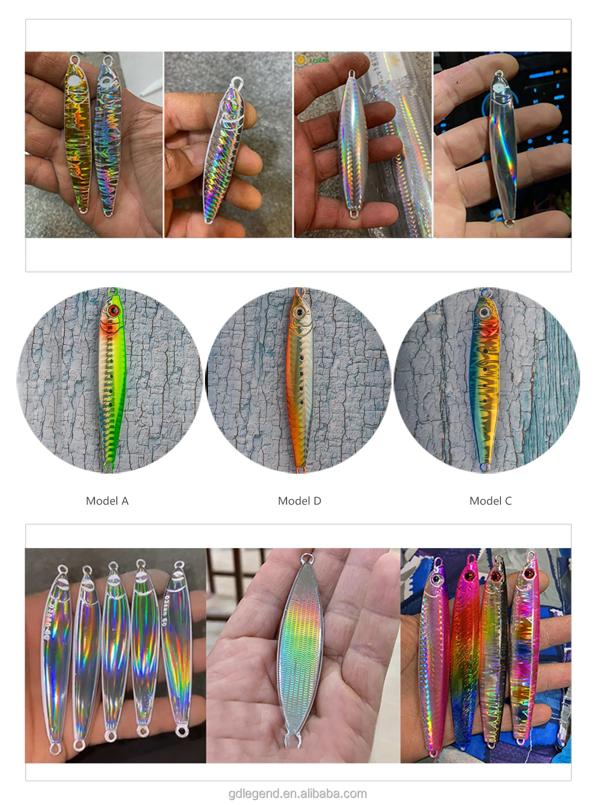 8cm*120m Colorful Hot Transfer Stamping Foil For Fishing Lure Jigs