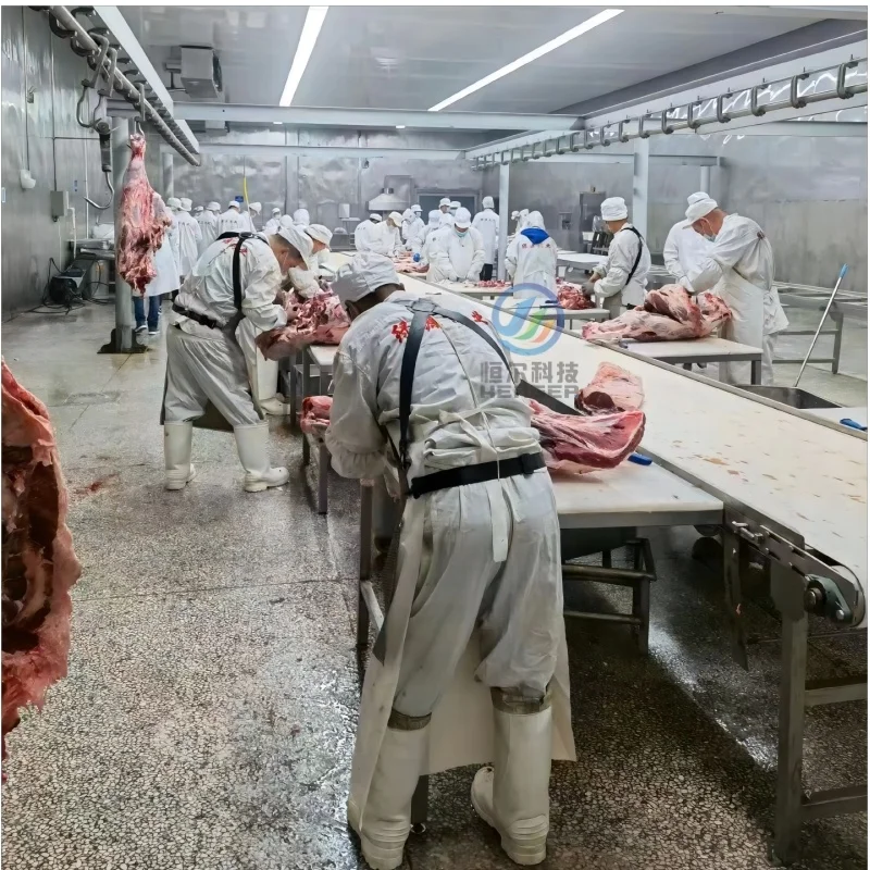 Pig Slaughter Equipment 220V Cutting and Deboning Machine for Meat Processing Equipment Line in Abattoir Plant