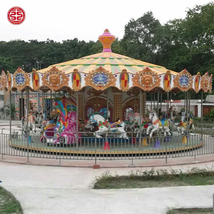 Booth Carnival Game LED Light Christmas Carousel