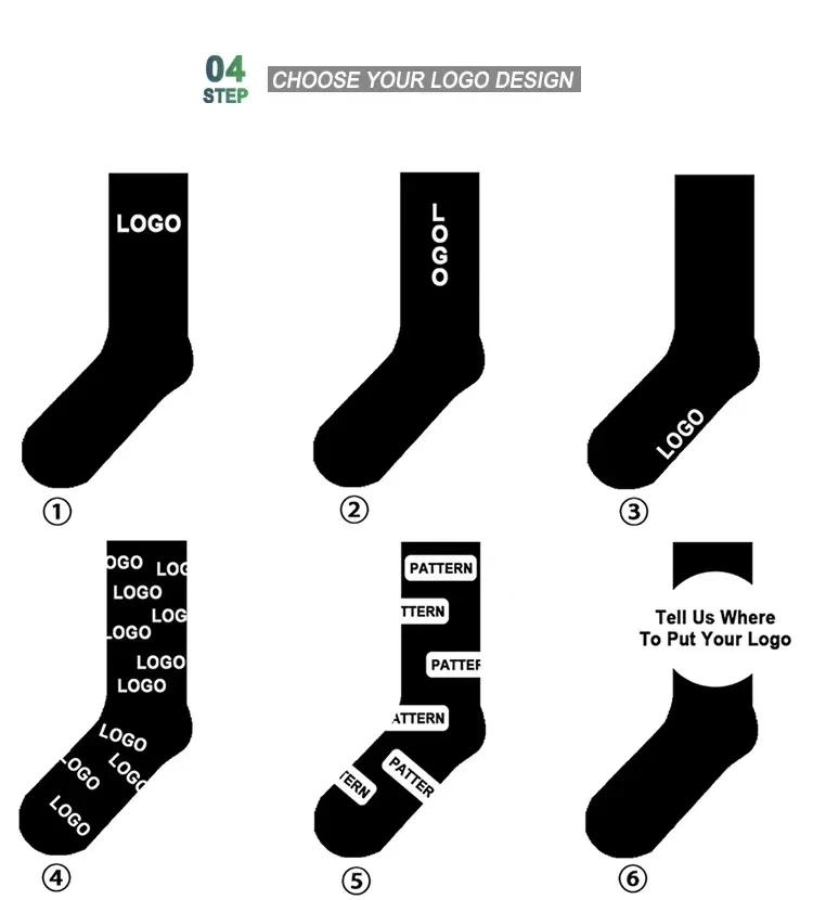 Custom Gym Sport Socks Anti Slip Embroidered Soccer Socks Non Slip