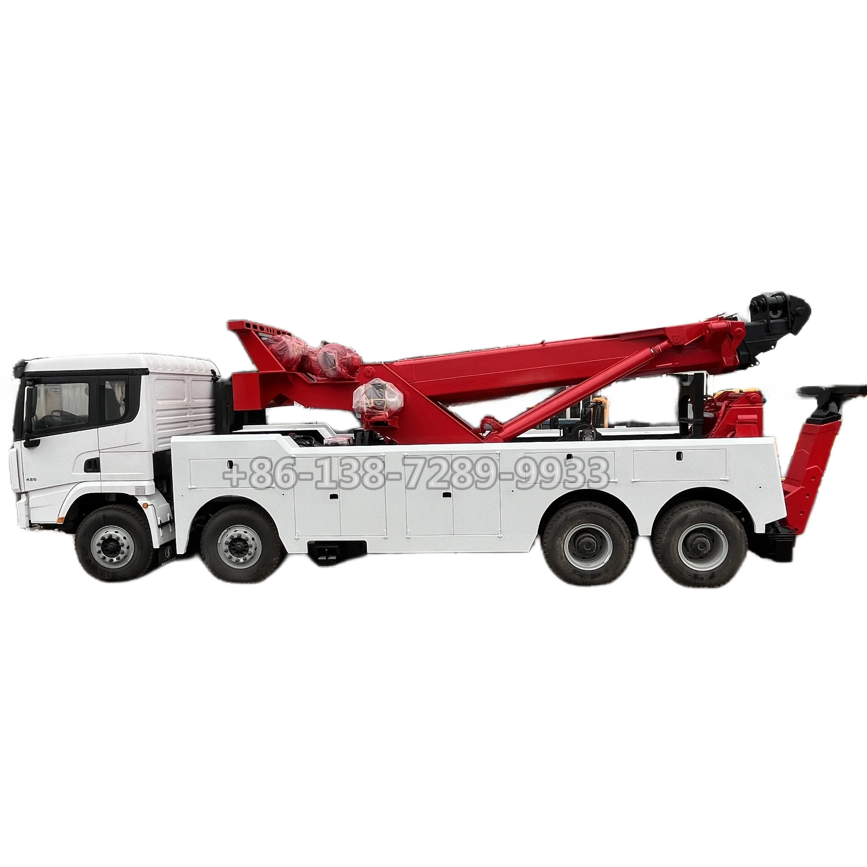 Shacman 50 Tons Heavy Duty Rotator Wrecker Truck for Sale