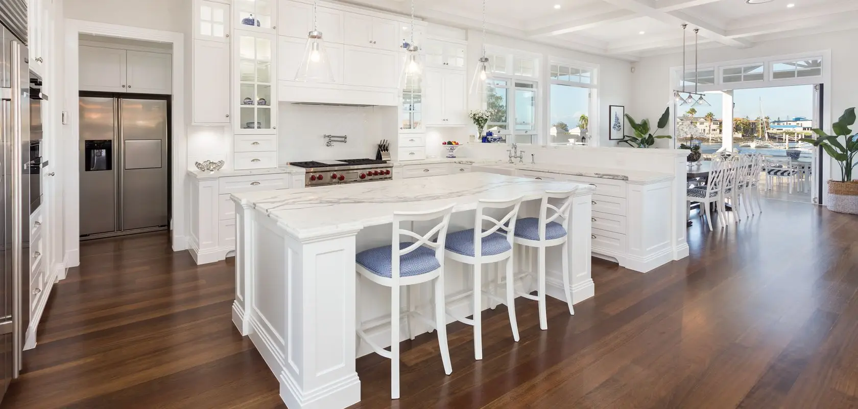 Waterproof White Shaker Kitchen Complete Sets Ready To Assemble