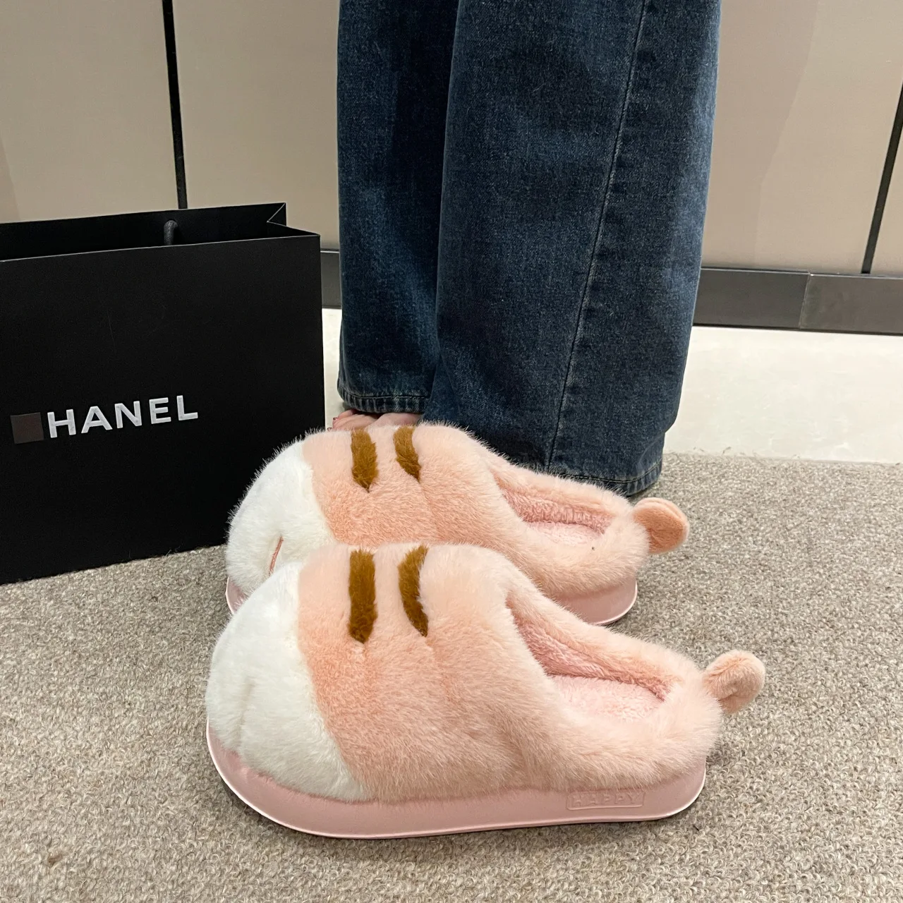Pantofole Da Donna A Forma Di Zampa Di Gatto 3D | Memory Foam, Suola Antiscivolo E Peluche, 3 Colori