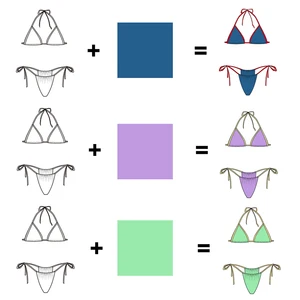 Free Design American Sexy Micro Bikinig String Bikini Swimwear Sling Sexy Bikini Fashion 2 Piece Swimsuits in UK