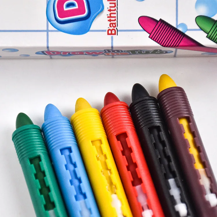 6 шт. мелки для ванны