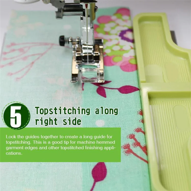 Sewing Seam Guide Positioning Plate Multifunction Interlock Guide