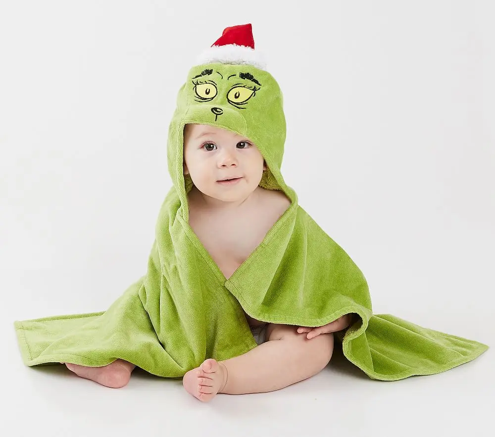 Fast Delivery Cotton Terry Animal Shape Baby Bathrobe New Style Kids Hooded Bath Towel details