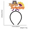 Diadema del día de Turquía naranja