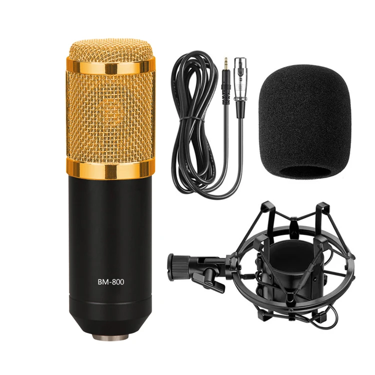Customizable Handheld Multifunctional Recording Studio Microphone
