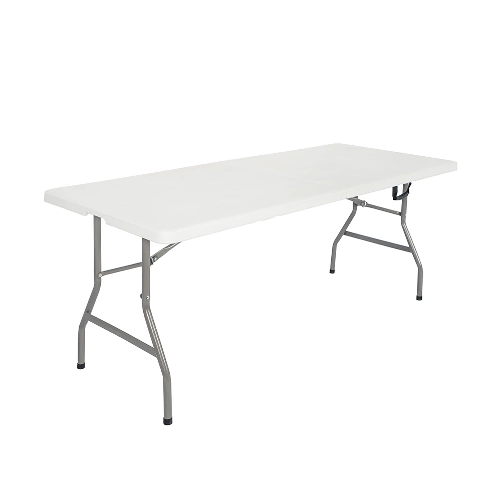 Wholesale Hotel Dining Outdoor White Rectangle Portable Folding Plastic Table For Events Buy
