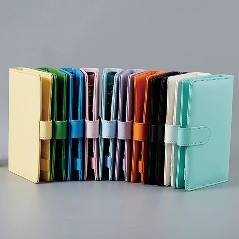 A6 Custom Planner Money Savings Agendas Organizer Mini Metal Ring Budget Binder With Cash Tracker Envelopes