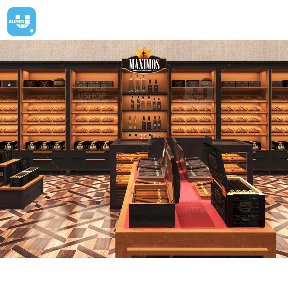 alibaba tobacco shop BENSON BS-SM-B011 Smoke Showcase, Customized Design, Factory Direct Manufacturing : Experience seamless trade with flexible MOQs and reliable delivery Ali Baba Smoke Shop |