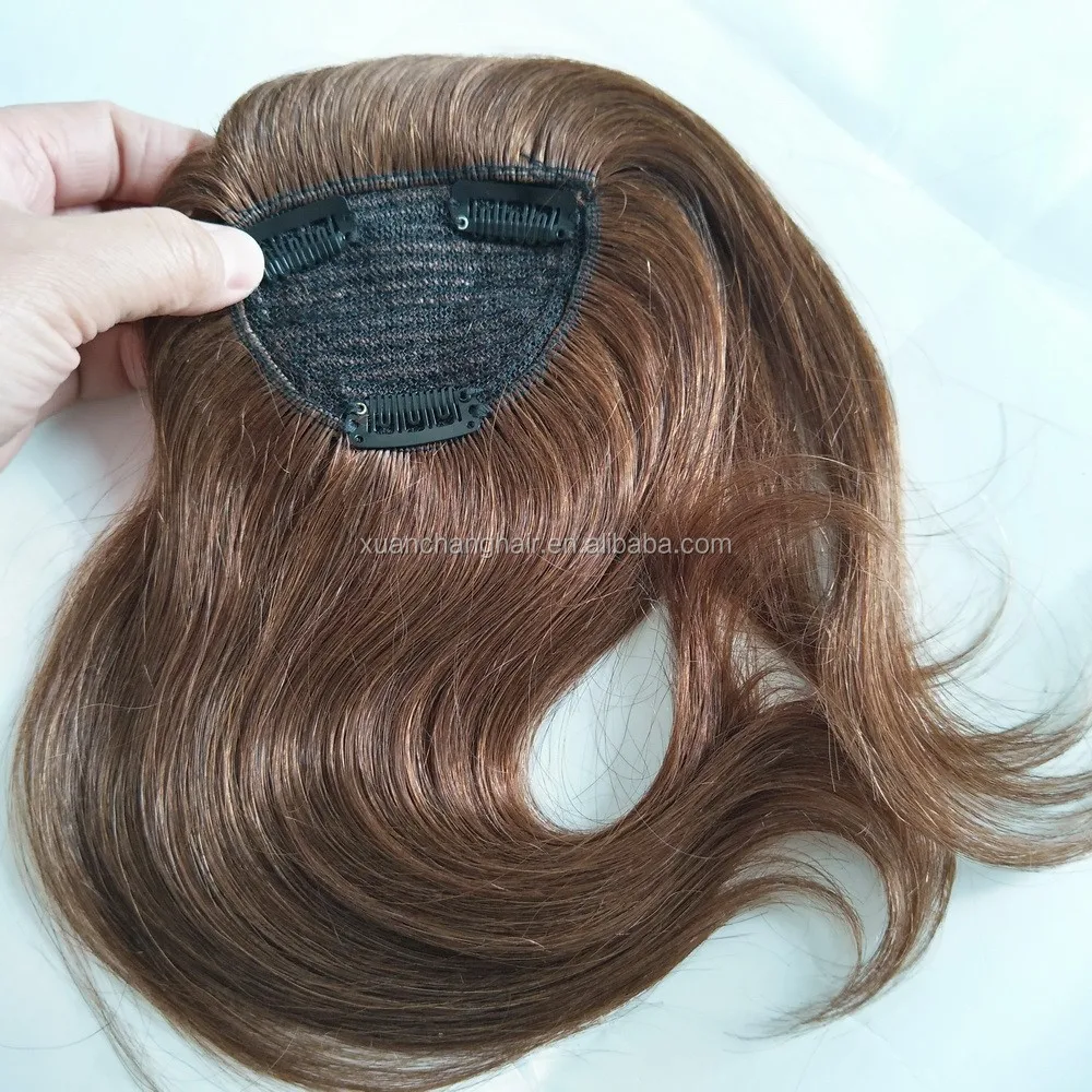 Remy Clip In Human Hair Bangs,Human Hair Fringe,Hair Topper - Buy Remy Hair  Clip On Bangs,Hair Topper,Hair Fringe Product on Alibaba.com