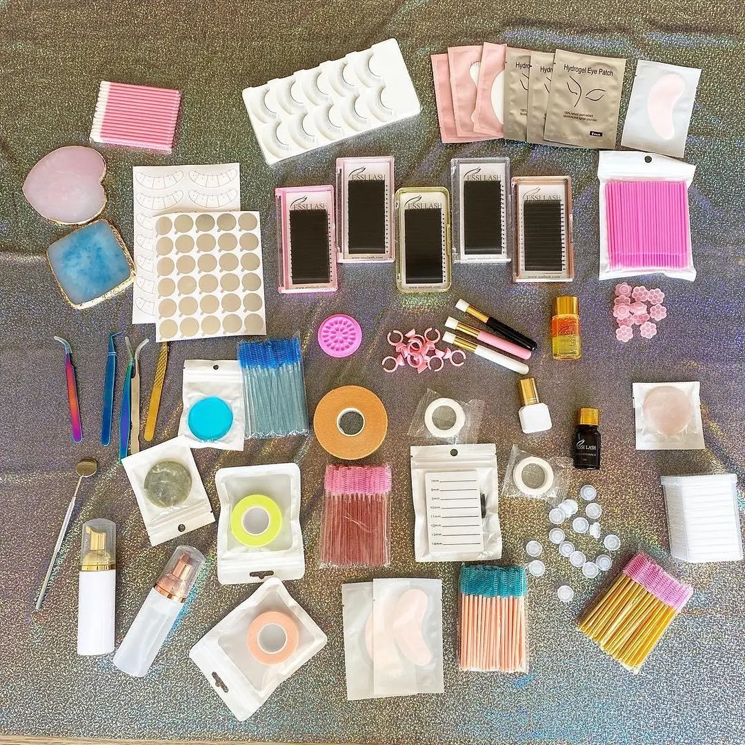 Набор профессиональных ресниц для наращивания накладные ресницы Набор для тренировок для начинающих макияж тренировка и трансплантация ресниц