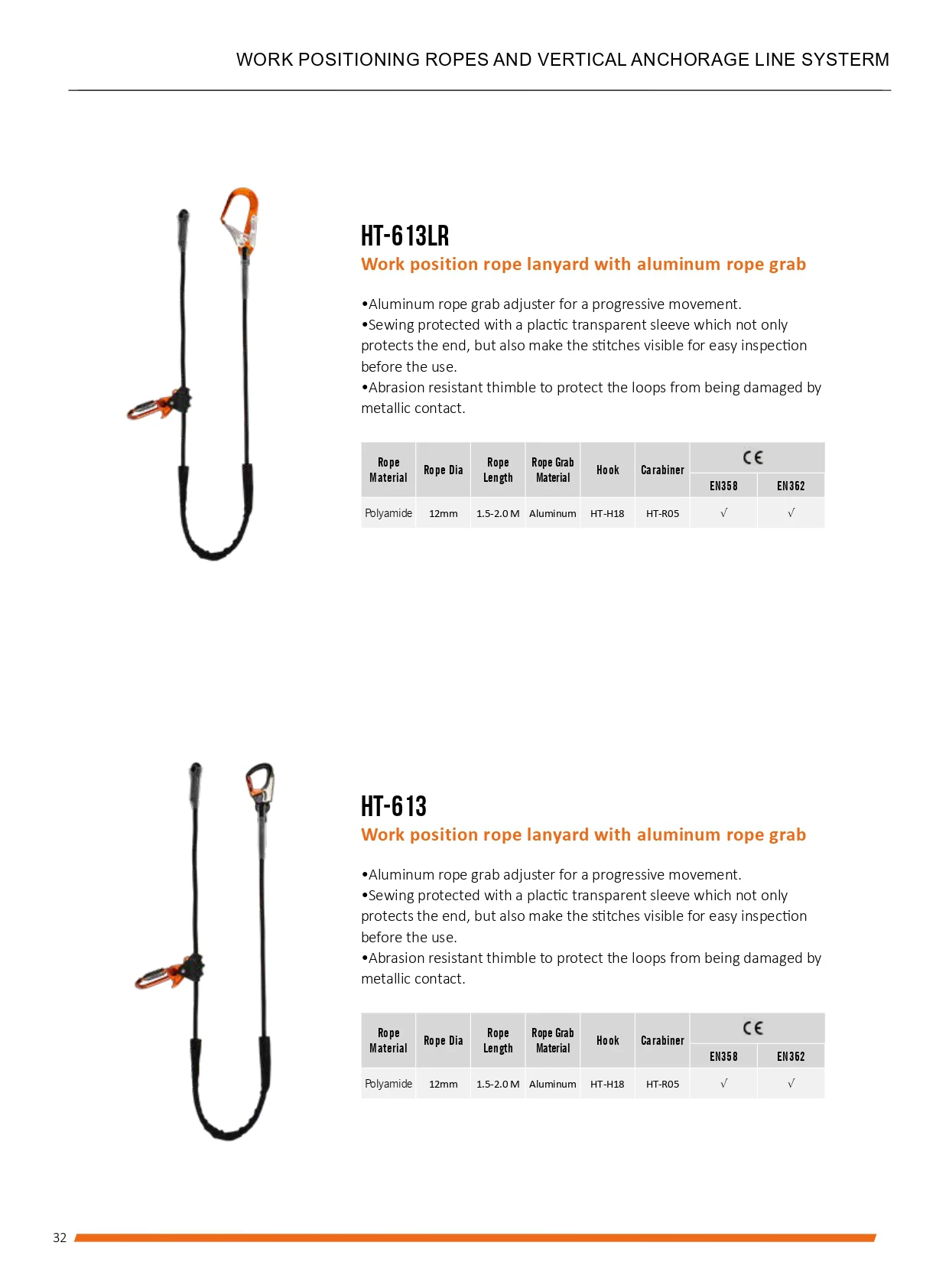 Top Quality Climbing Protection Connecting Positioning Rope Safety Rope Electric Construction Limit Rope Climbing Gear for Trees