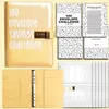Film de protection pour cartes à impression numérique jaune iridescent, 4 grilles, 85 pouces, 25 unités.