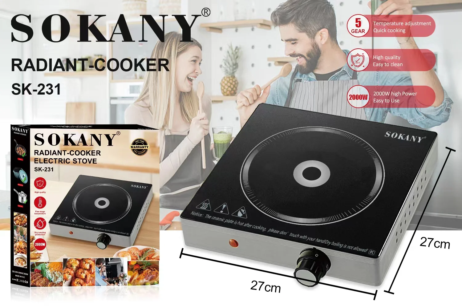 Opiniones de Wok inducción 32 cm - SKK - Conasi