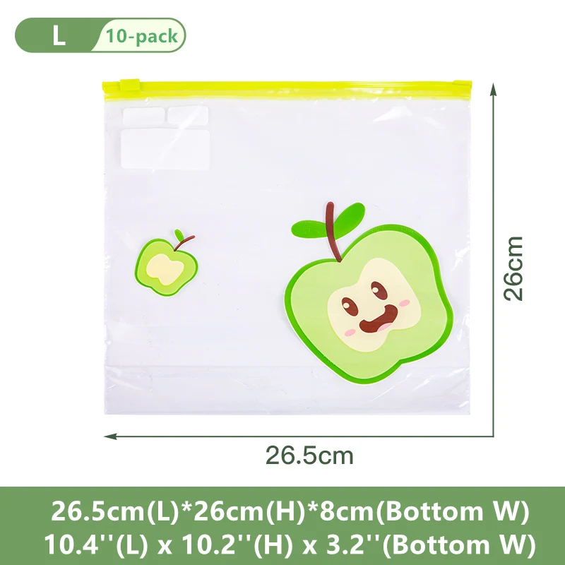 China Food Silicone PEVA Clear Space Home Freezer Leakproof Zipper Zipper Finishing Packing Fresh Keeping Reusable Storage Bags