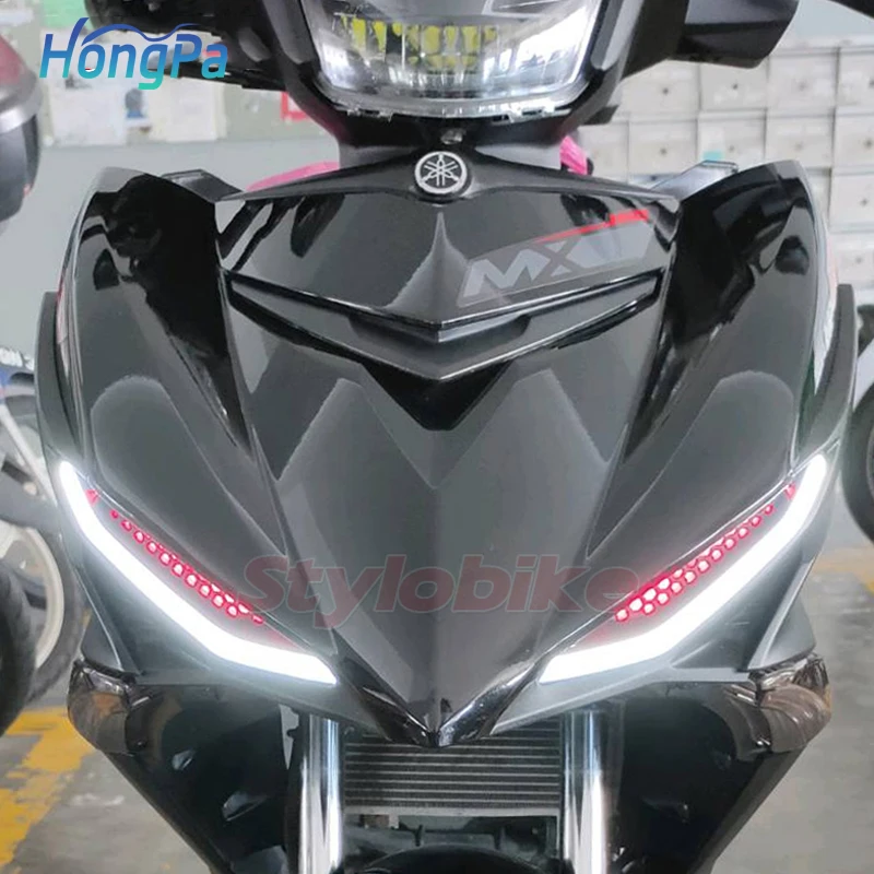 雅马哈Y15ZR Y15 V1 V2智帕特灯信号日光DRL灯发光二极管水流转向信号灯