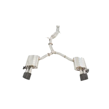 YT SS304 Car Exhaust System Escape Exhaust Pipe Muffle Catback Exhaust Pipes for Audi RS4/RS5 B9