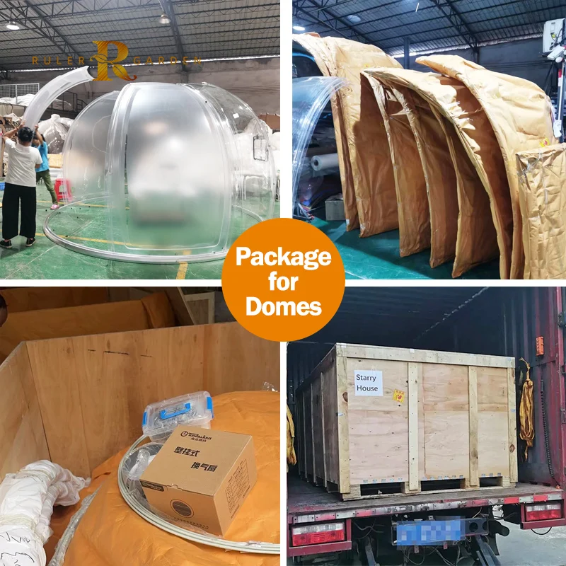 Clear Outdoor Oval Ellipse Resort Airbnb House Igloo Dome Kids Disco Dance Events Wedding Party Dome Tent