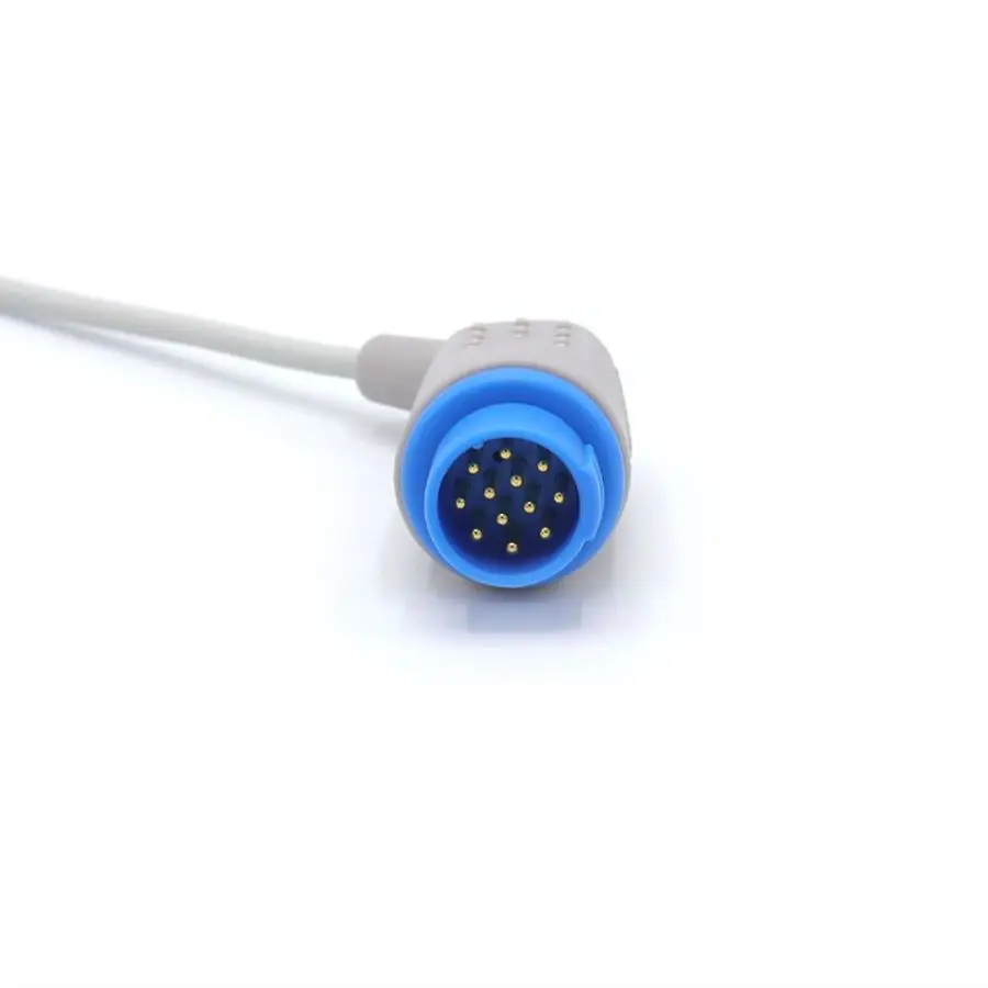 Biolight reusable adult clip spo2 sensor with 12 pins spo2 probe