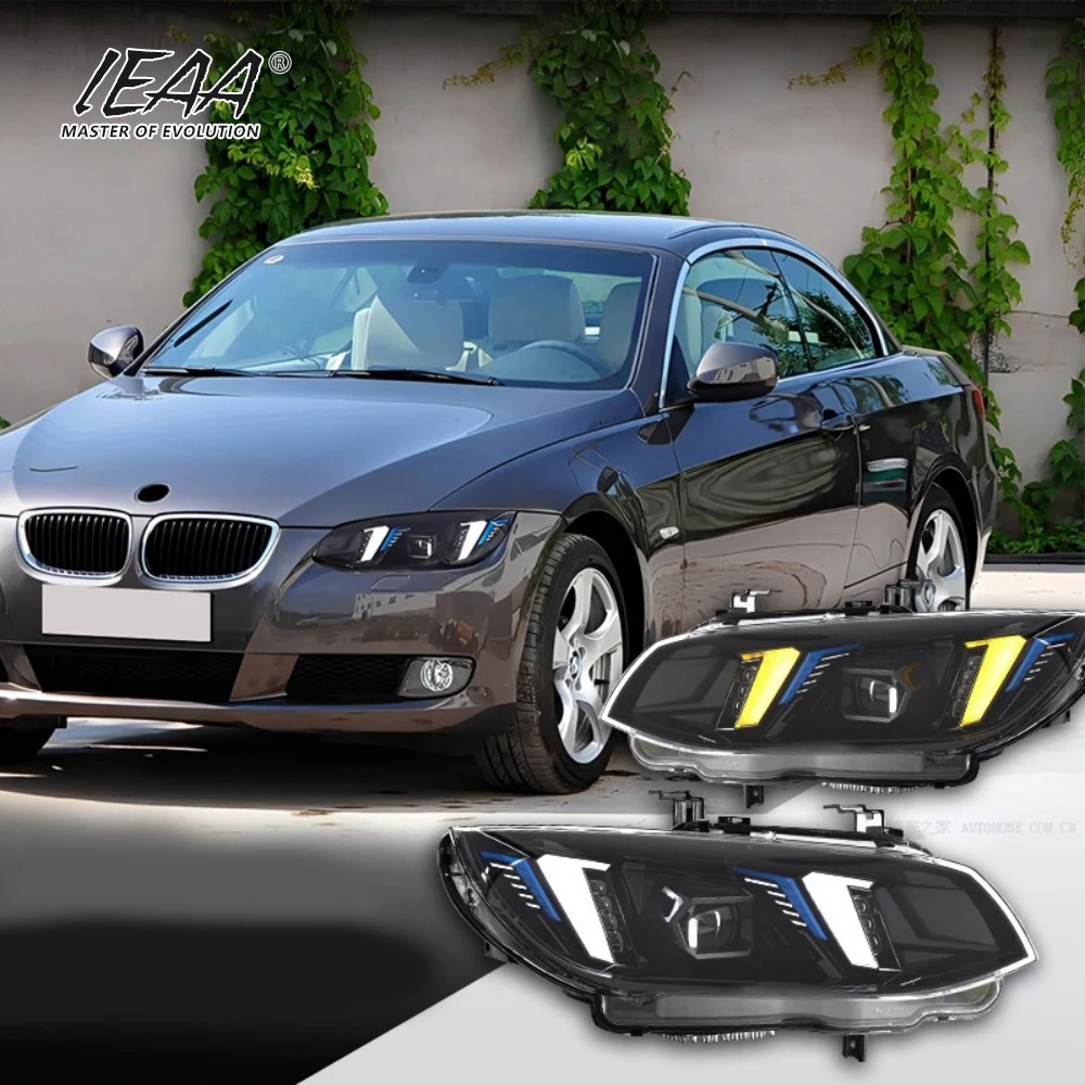 Bmw 3シリーズ E92 E93 M3用 モディファイド ヘッドライト LEDフロントライト 2011 2012 2013 E92 ヘッドライト プラグアンドプレイ