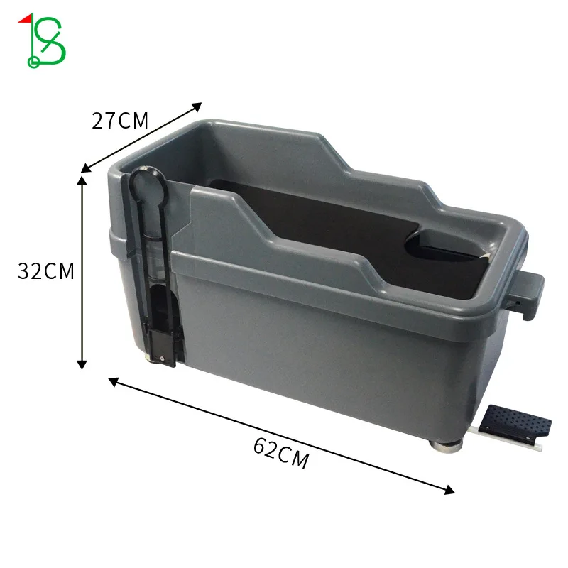 Golf Driving Ball Launcher Semi-Automatic Dispenser Machine Plastic Golf Ball Range Equipment No Power Electricity Required